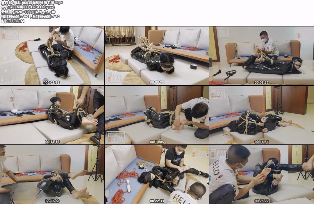 绳仙岛皮套装驷马海老缚-资源网
